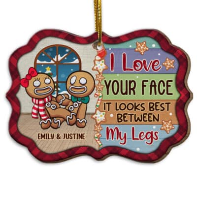 Wood Medallion Ornament