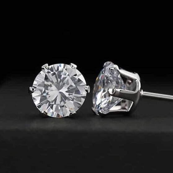 Cubic Zirconia Studs
