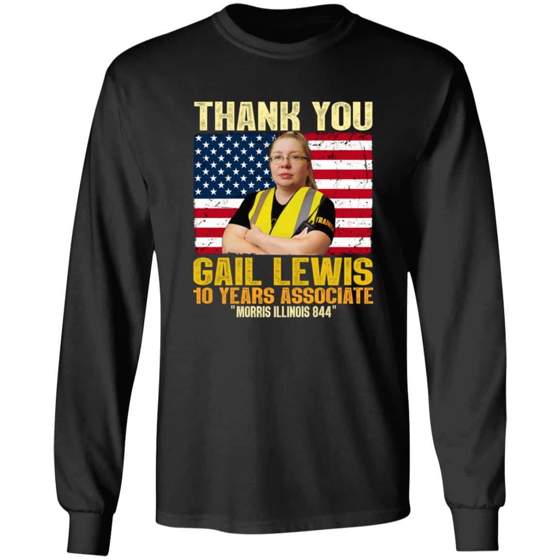 Gail Lewis Hoodie, Black, Long Sleeve