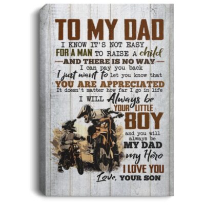 motocross canvas, White, 0.75'' Framed Canvas