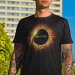Total Solar Eclipse Kerrville Texas T-Shirt - Astronomy Lover Shirt