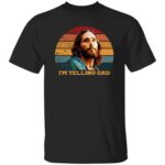 Telling Dad, Black, Unisex T-Shirt
