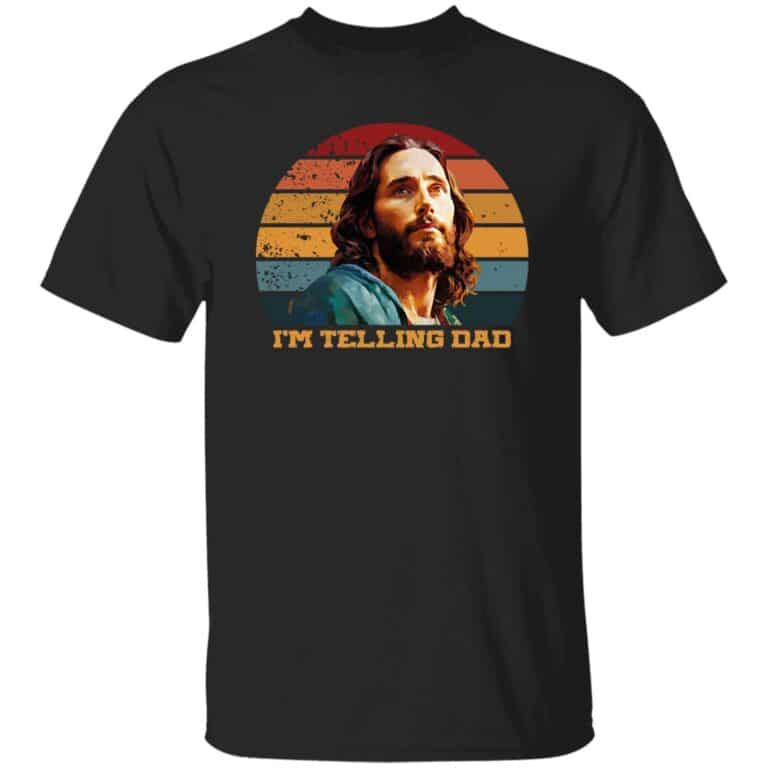 Telling Dad, Black, Unisex T-Shirt