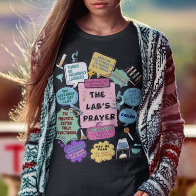 The Lab's Prayer Medical Laboratory Scientist Lab Week 2024 T-Shirt