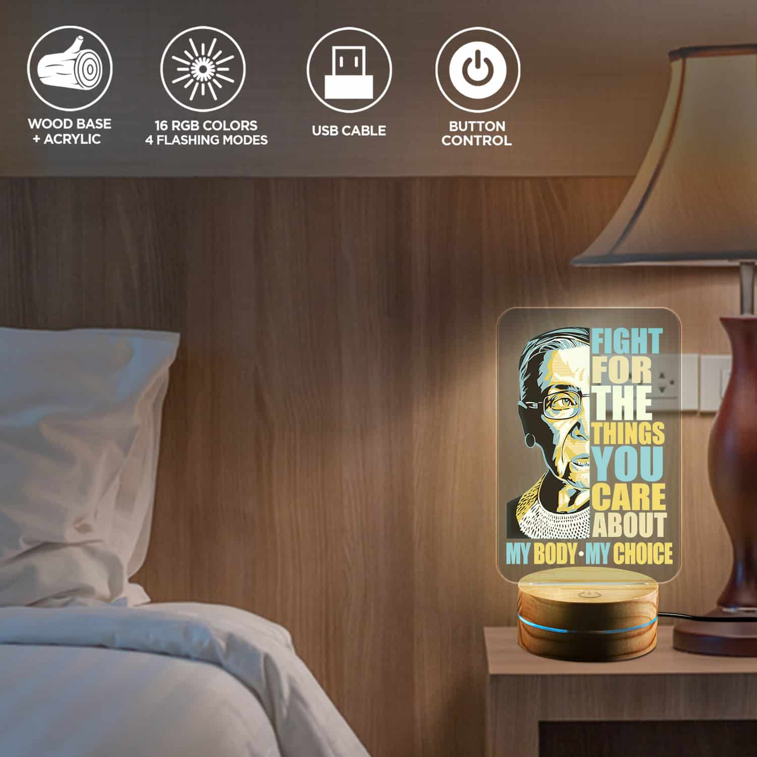 1VT. Fight For The Things Night Light mk1