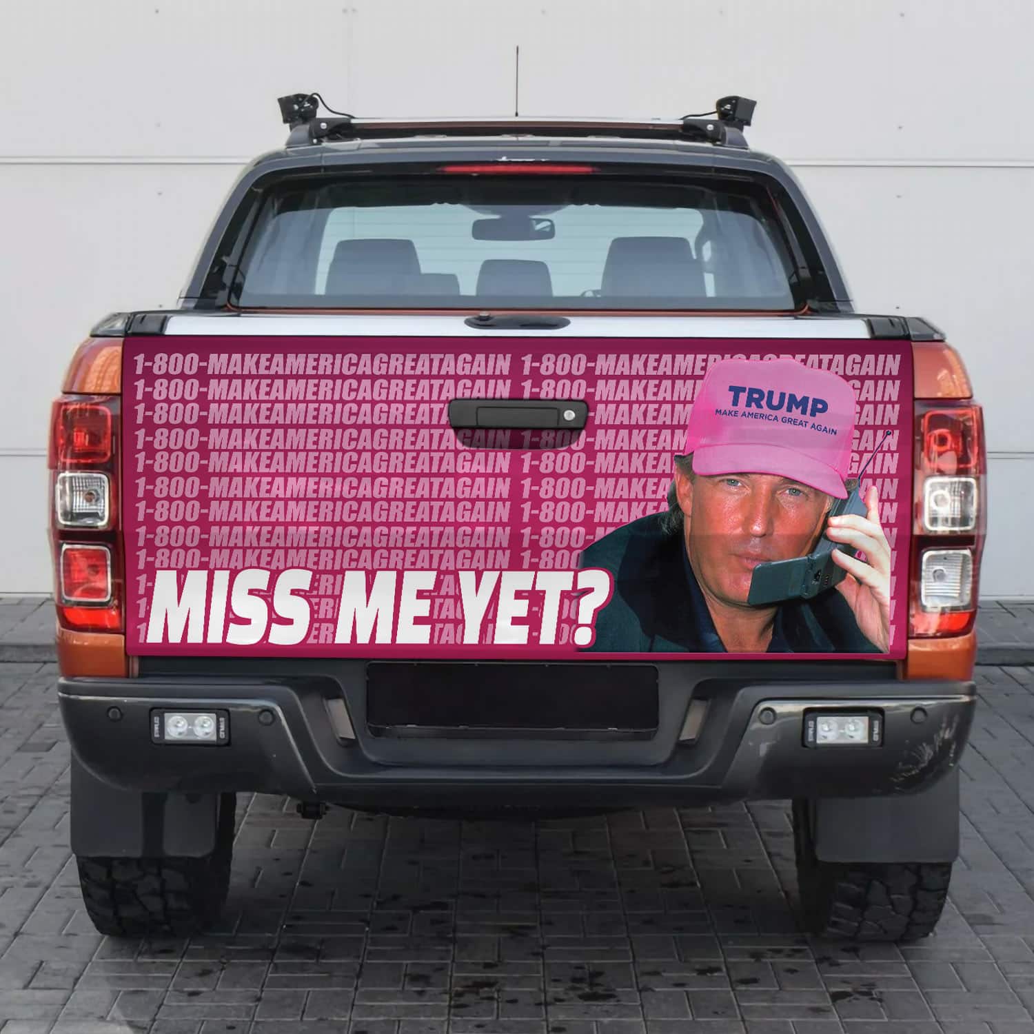 9VT. Trump Miss Me Yet tailgate mk2
