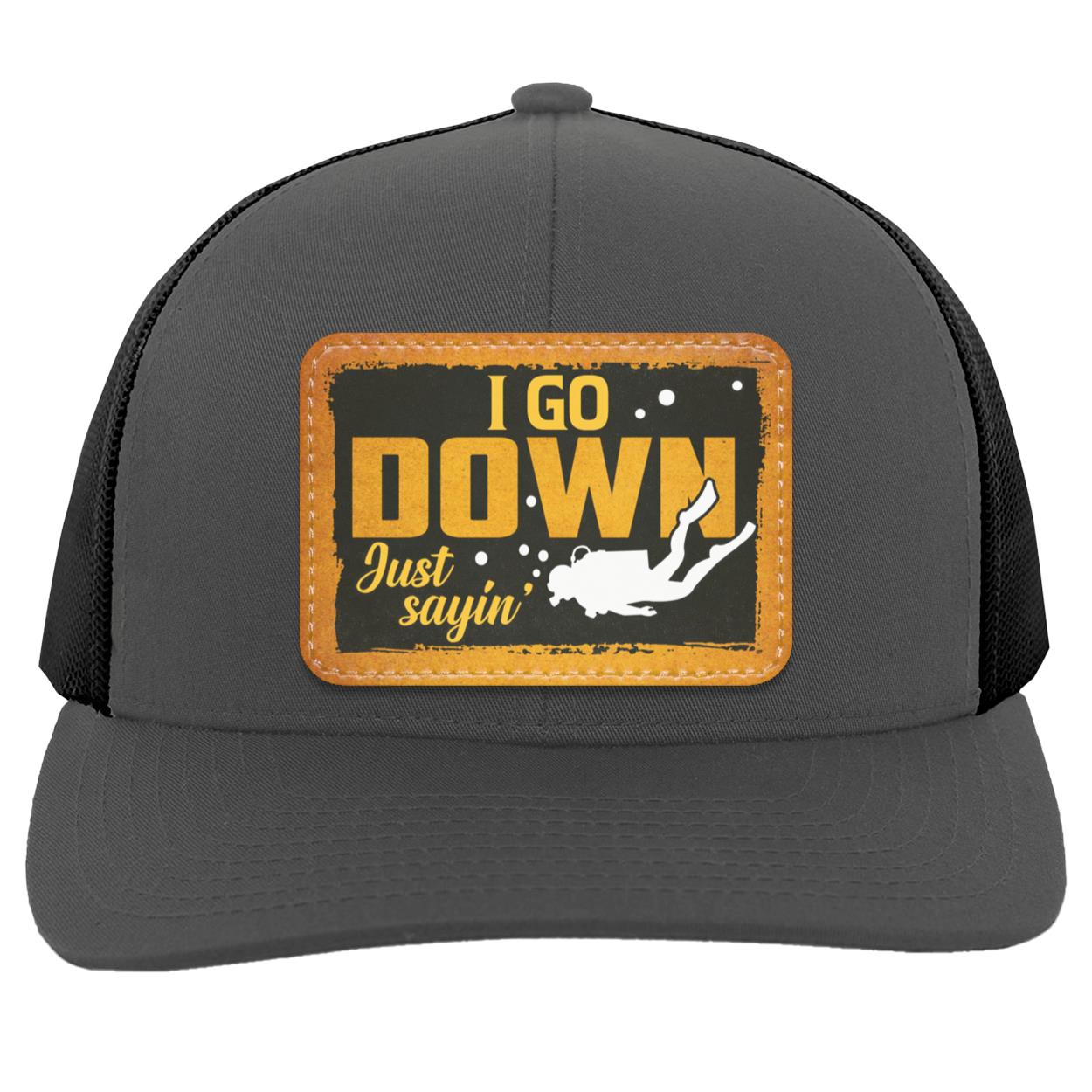 PATCH TEST 2, Graphite/Black, 104C Trucker Snap Back - Patch
