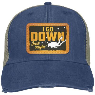OL102 Distressed Ollie Cap - Patch