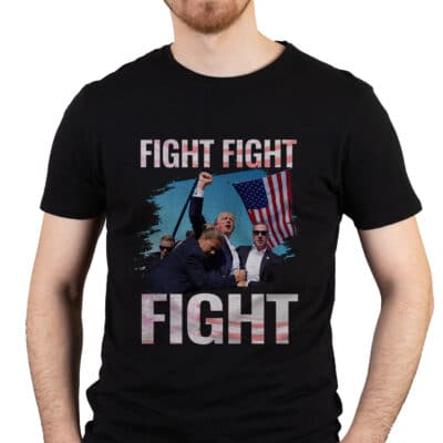 Fight Fight Fight Trump 2024 T-Shirt - Support Trump Shirt