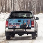 8VT. Trump Not Today tailgate mk4