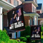 8VT. Trump Get My Shoes flag mk2