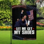 8VT. Trump Get My Shoes flag mk4