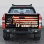 9VT. Stand With Donald Trump tailgate mk2