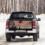 9VT. Stand With Donald Trump tailgate mk4