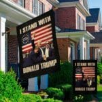9VT. Stand With Donald Trump flag mk2