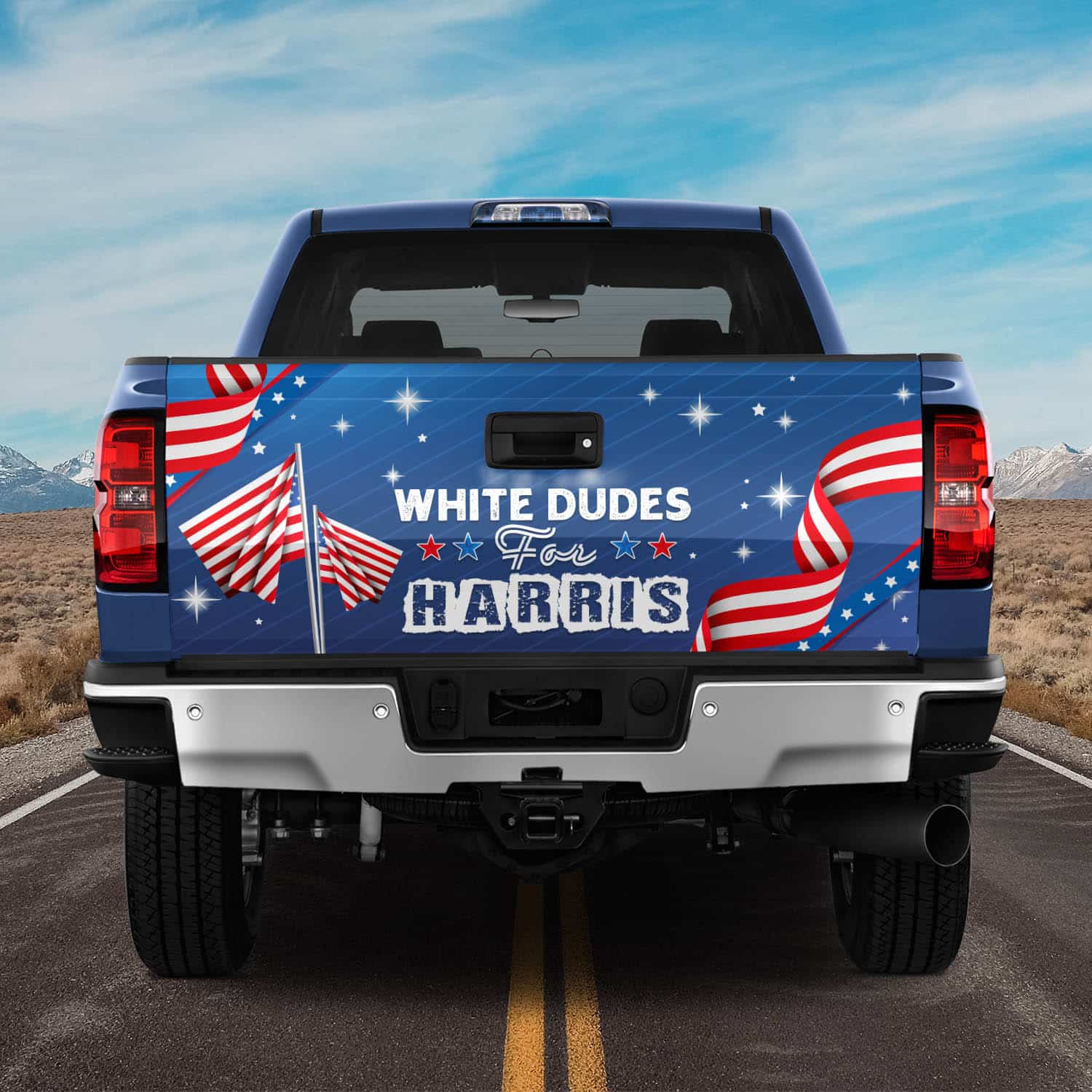 1VT. White Dudes For Harris tailgate mk5