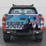 2VT. Trump Silence Him tailgate mk2