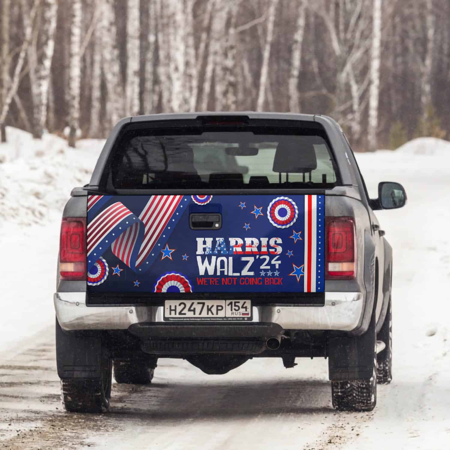 4VT. Harris Walz tailgate mk3