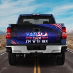 Kamala Harris 2024 I'm With Her Truck Tailgate Decal Sticker Wrap - Vinyl Graphic Decal Bumper Sticker