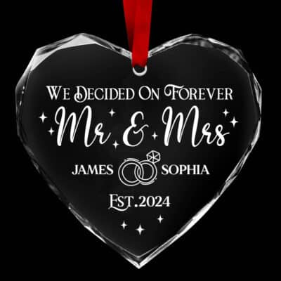 Heart Glass Ornament