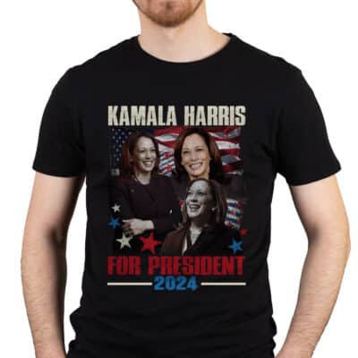 Kamala Harris For President 2024 T-Shirt - Support Kamala Harris Presidential Election Shirt
