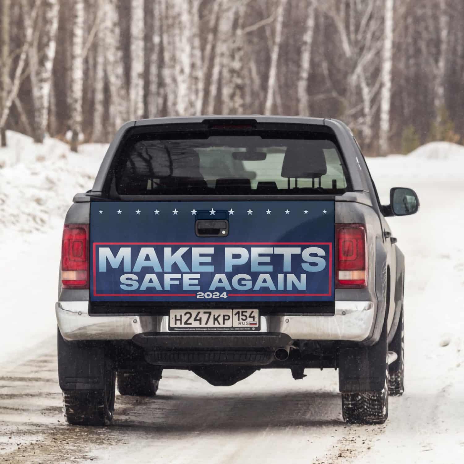 4VT. Make Pets Safe tailgate mk5