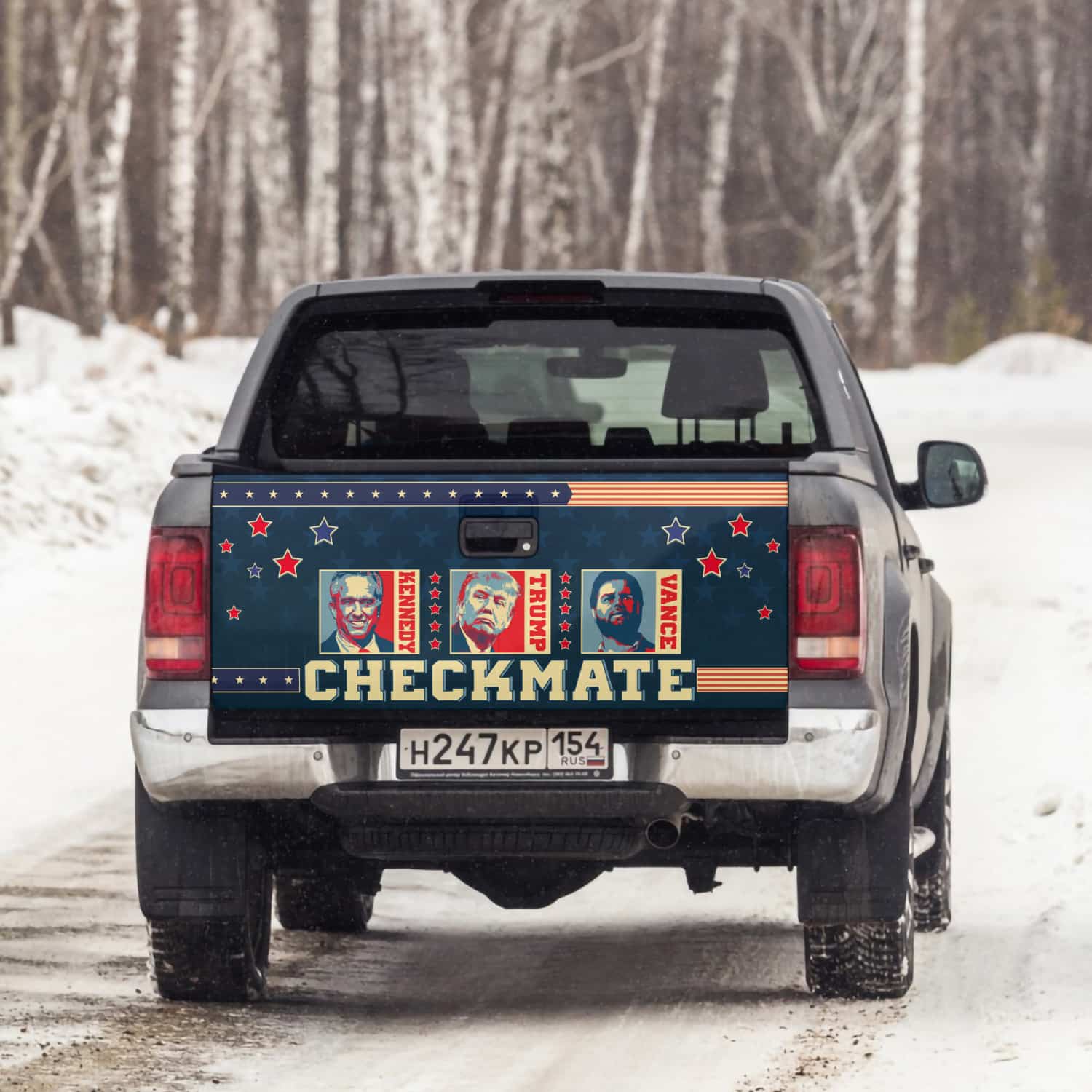 4VT. Kennedy Trump Vance tailgate mk3
