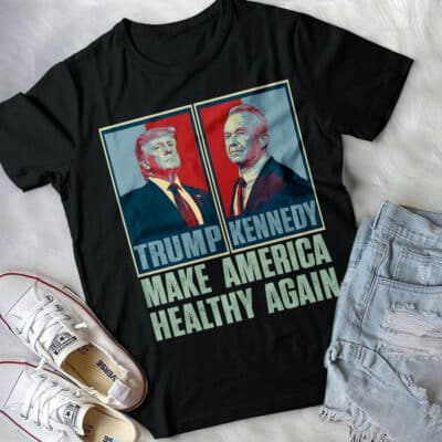 Alternative view of Kennedy Trump Make America Healthy Again T-Shirt - Support Trump Presidential Election Shirt