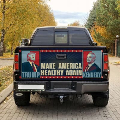 Alternative view of Kennedy Trump Make America Healthy Again Truck Tailgate Decal Sticker Wrap - Vinyl Graphic Decal Bumper Sticker