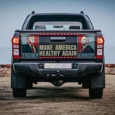 Kennedy Trump Make America Healthy Again Truck Tailgate Decal Sticker Wrap - Vinyl Graphic Decal Bumper Sticker