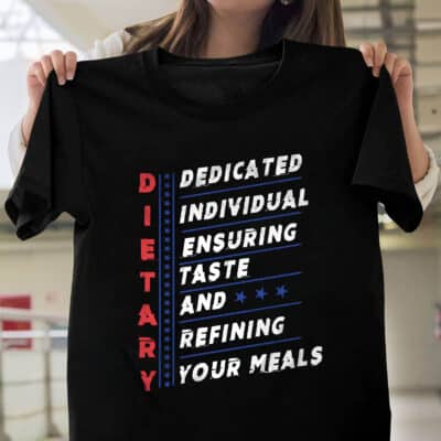 Dietary Dedicated Individual Ensuring Taste And Refining Your Meals T-Shirt