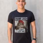 Trump 2024 Don't Eat Me T-Shirt - Cats For Trump Presidential Election Shirt