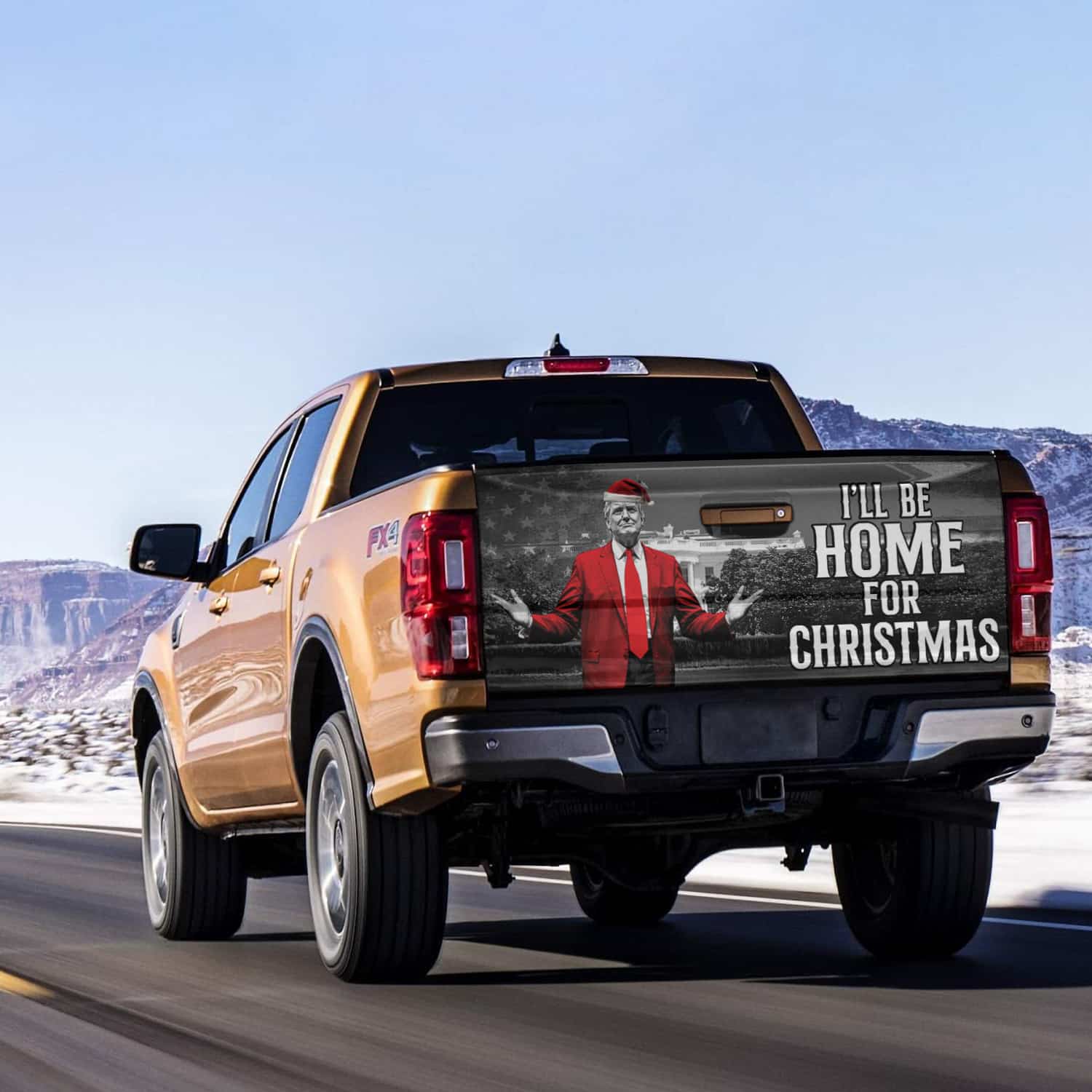 5VT. UU TIEN Trump Home For Christmas tailgate mk5