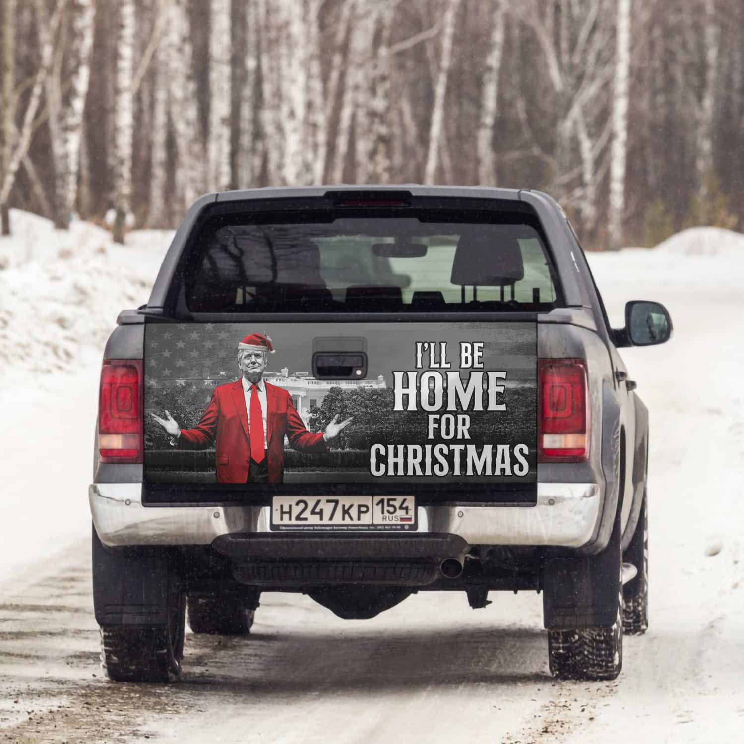 5VT. UU TIEN Trump Home For Christmas tailgate mk5