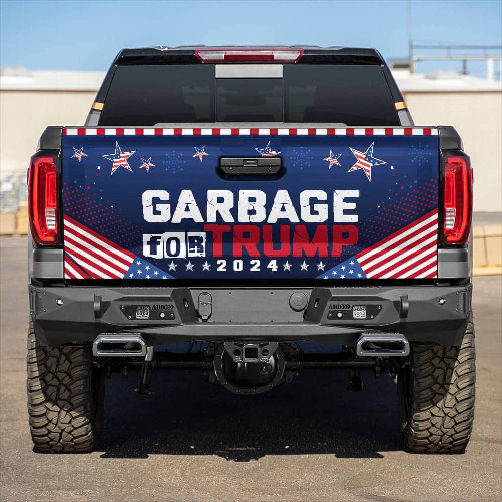 8VT. Garbage For Trump tailgate mk2