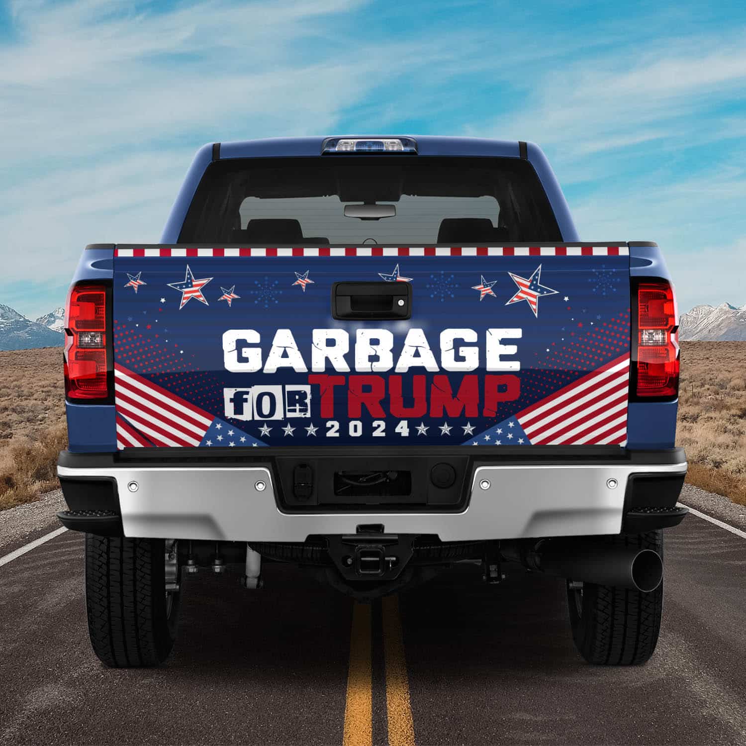 Tagzs 'Trump Better Coverage Than 5G' Window Decal - Glossy Vinyl Sticker For Car Truck SUV