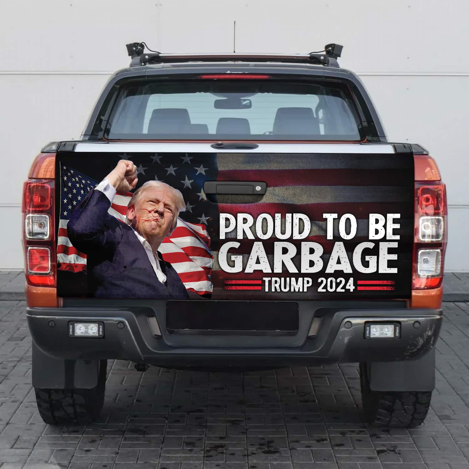 10VT. Proud To Be Garbage tailgate mk2