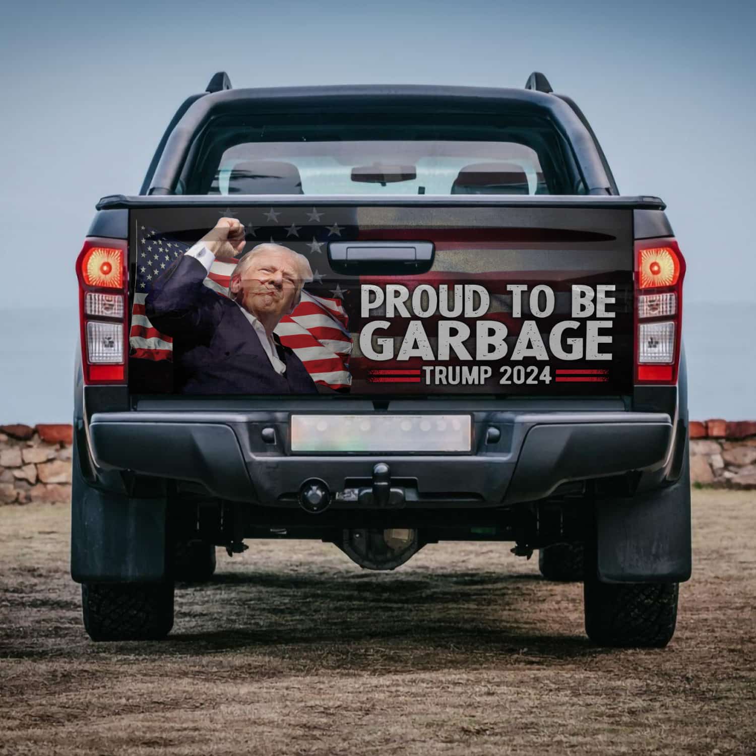 10VT. Proud To Be Garbage tailgate mk3