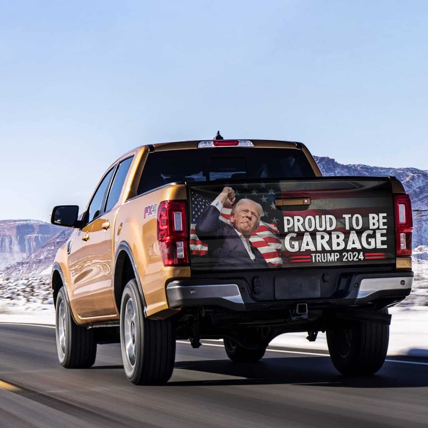 10VT. Proud To Be Garbage tailgate mk5