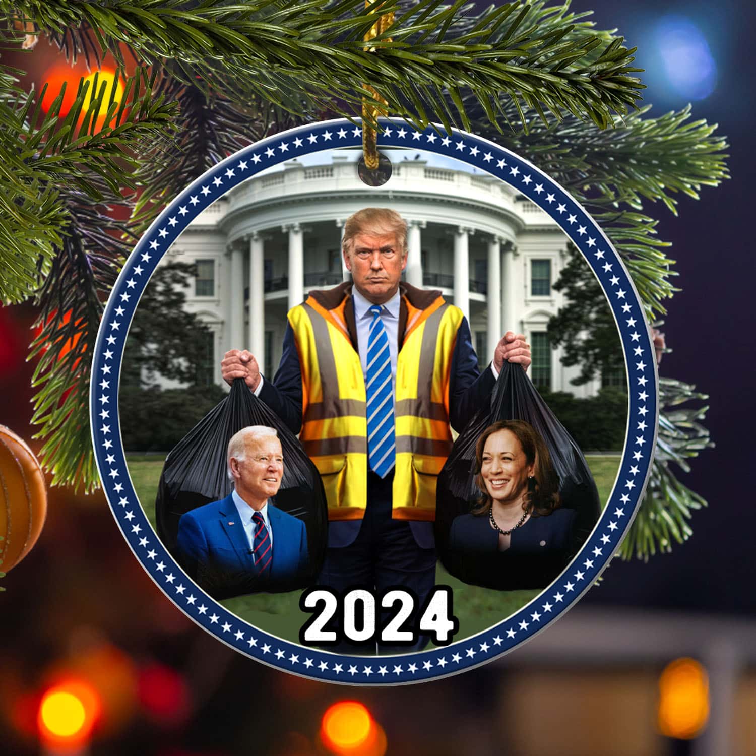 2VT. Trump Biden Kamala Garbage mk2