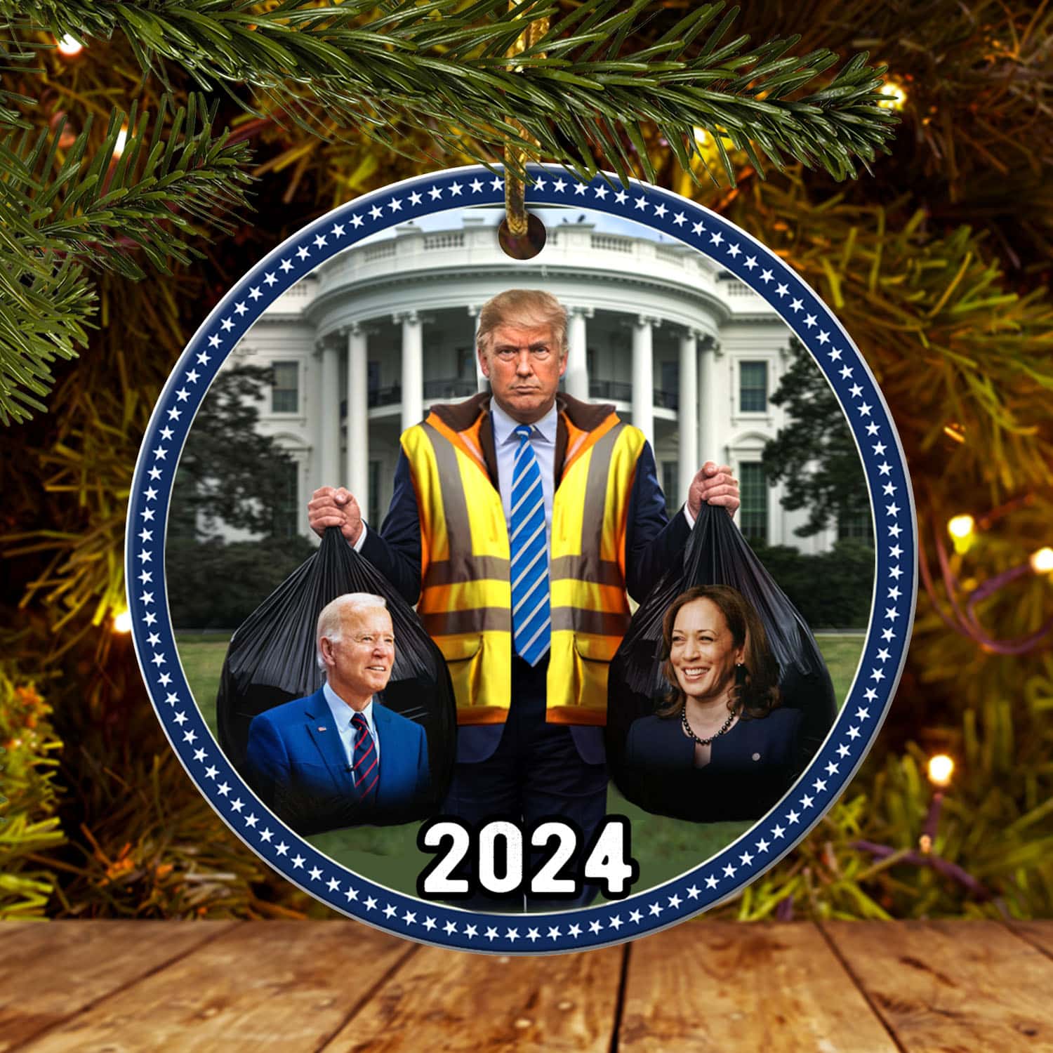 2VT. Trump Biden Kamala Garbage mk3