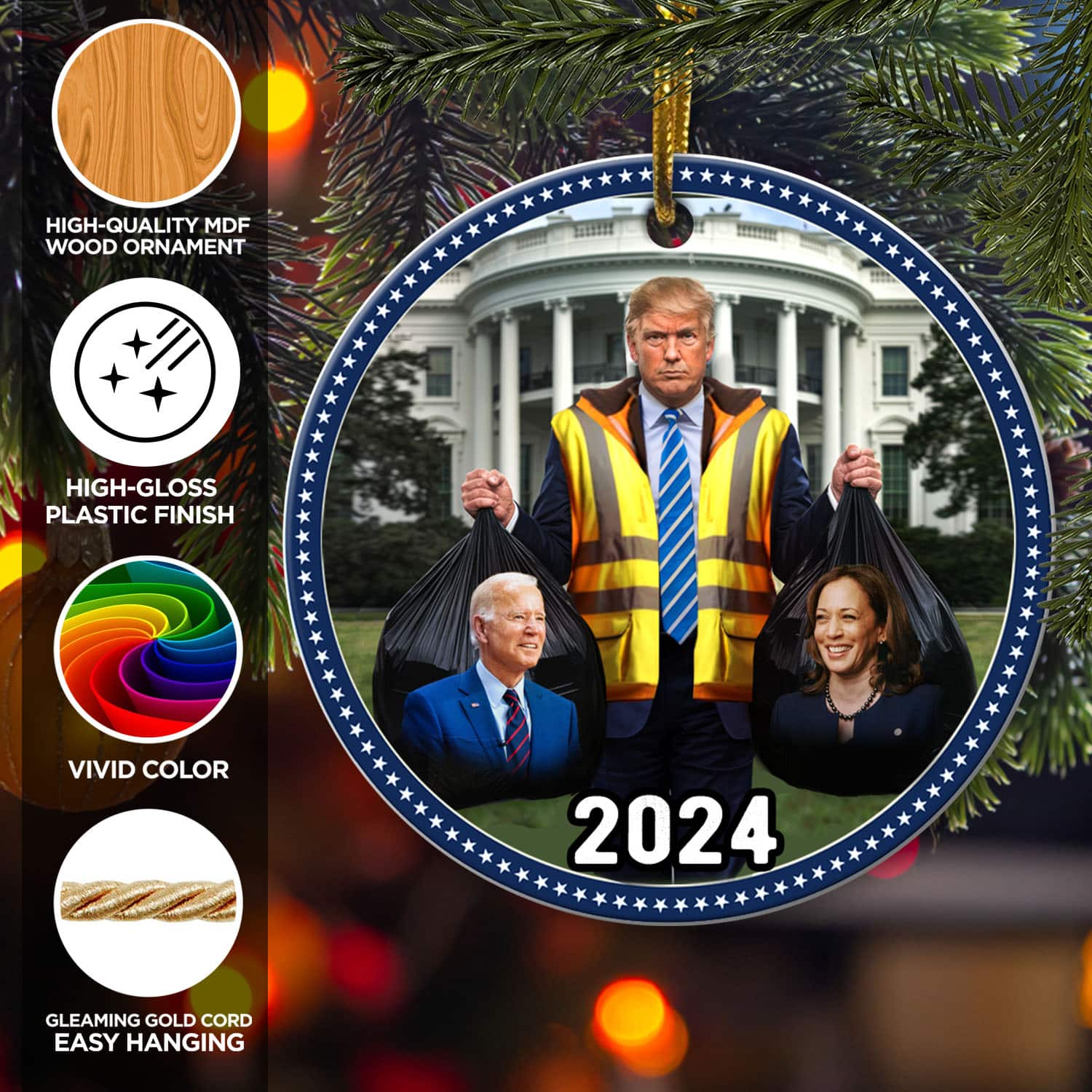 2VT. Trump Biden Kamala Garbage mk5