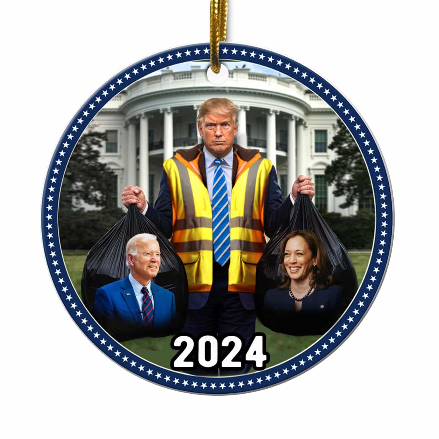 2VT. Trump Biden Kamala Garbage mk6