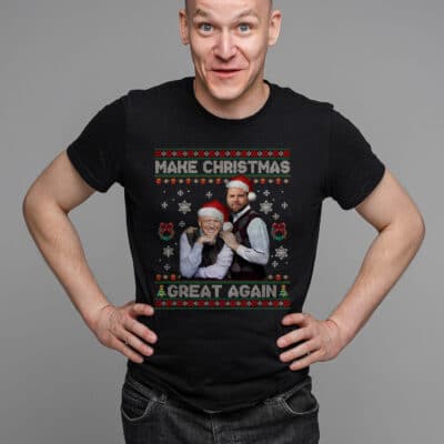 Trump Vance Make Christmas Great Again Funny T-Shirt - Support Trump President 2024 Shirt