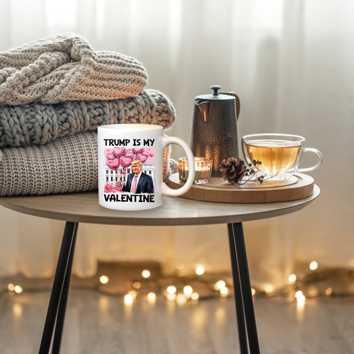 6VT. Trump Is My Valentine mug mk3