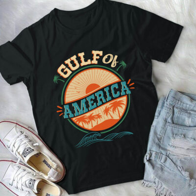Gulf of America Retro Trump America's Gulf Mexico President Trump T-Shirt
