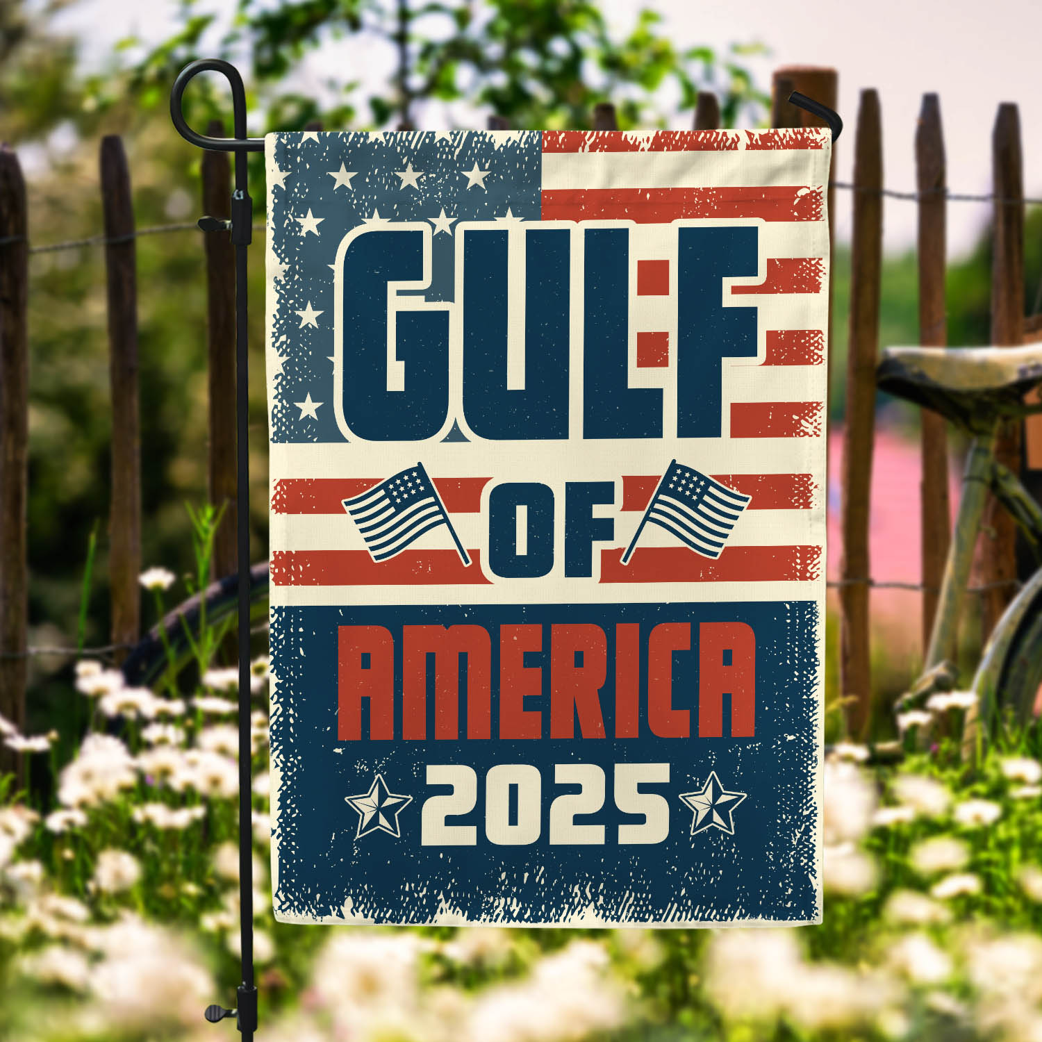 Garden Flag Mockup 6