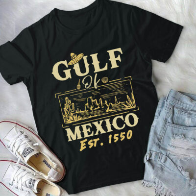 Gulf of Mexico EST 1550 T-Shirt – Gulf of Mexico Forever Shirt