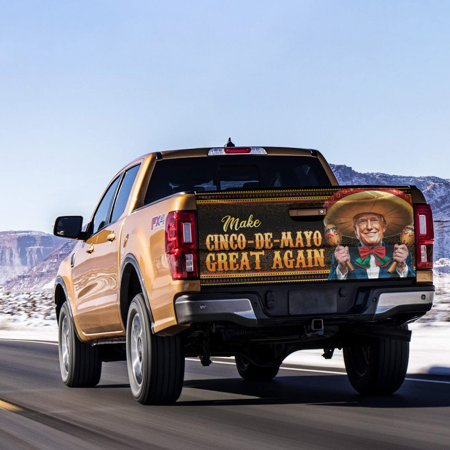 3VT. Trump Cinco De Mayo tailgate mk5