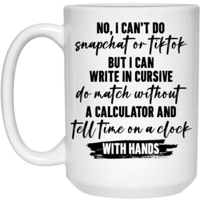 15 oz. White Mug
